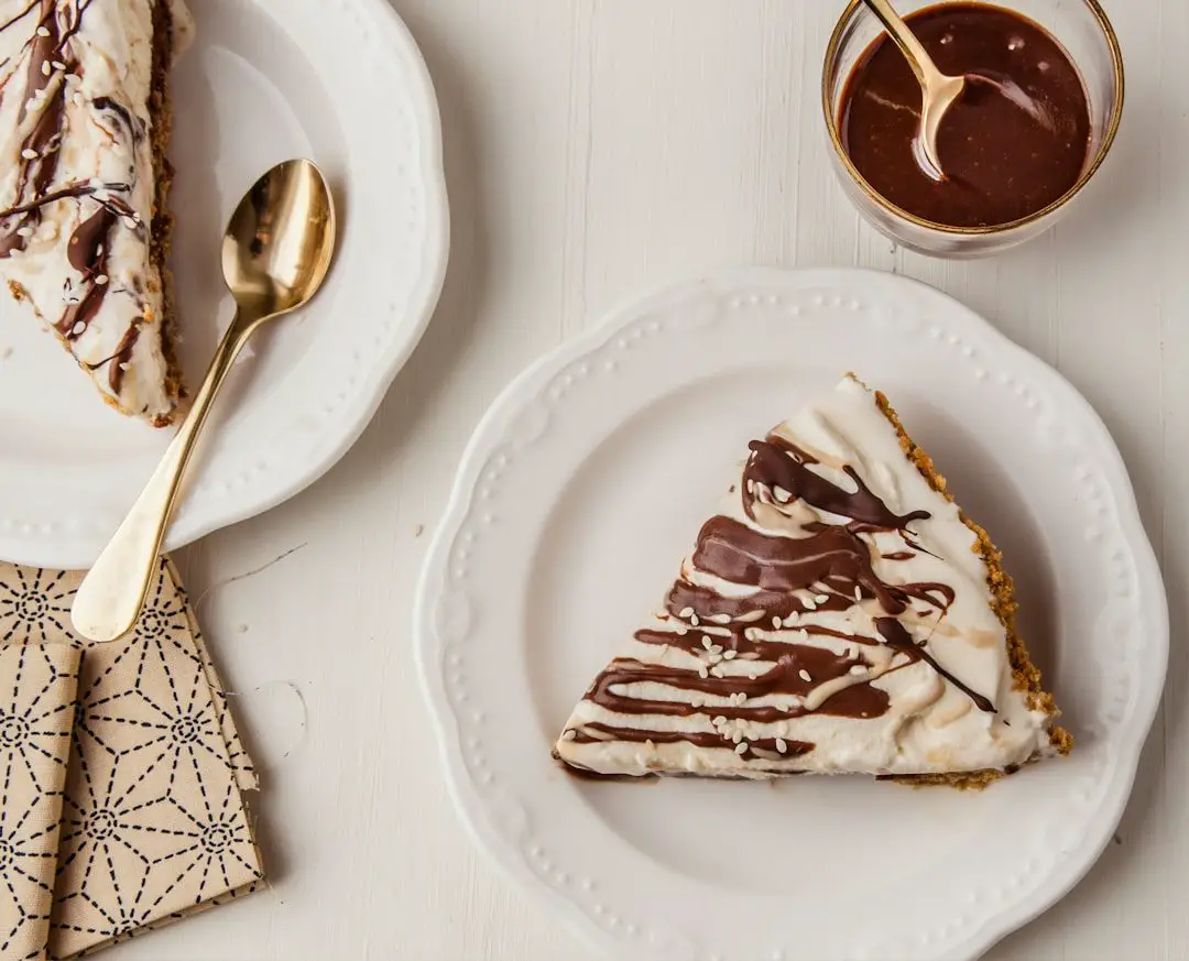 Photo Chocolate pie with cocoa recipe