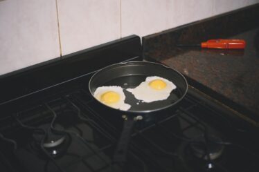 Photo fried egg