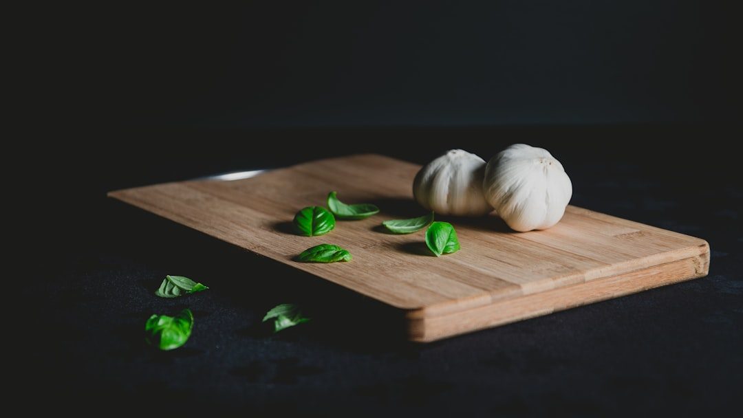 Photo bread and garlic recipe