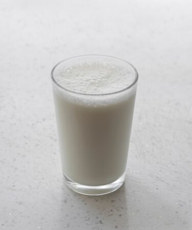Photo Almond milk