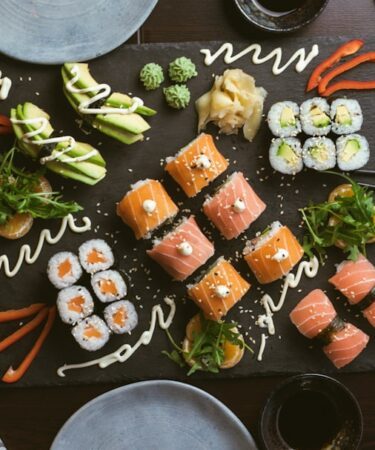 Photo Exquisite sushi