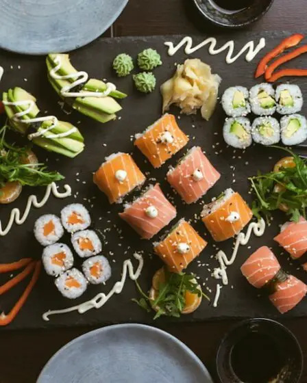 Photo Exquisite sushi