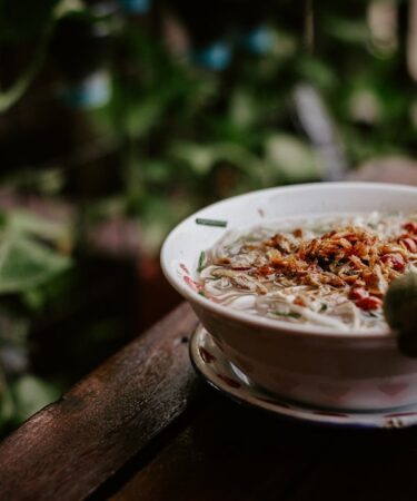 Photo Green pepper soup