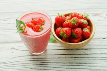 Photo Strawberry smoothie