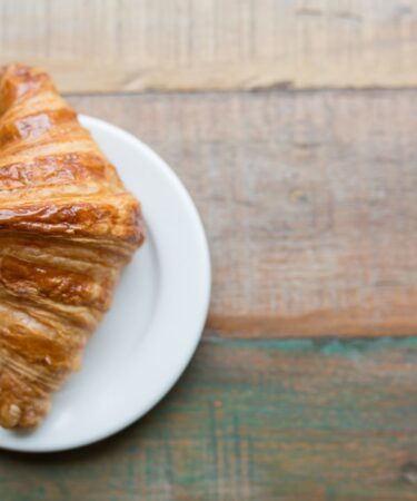 Photo Flaky croissant