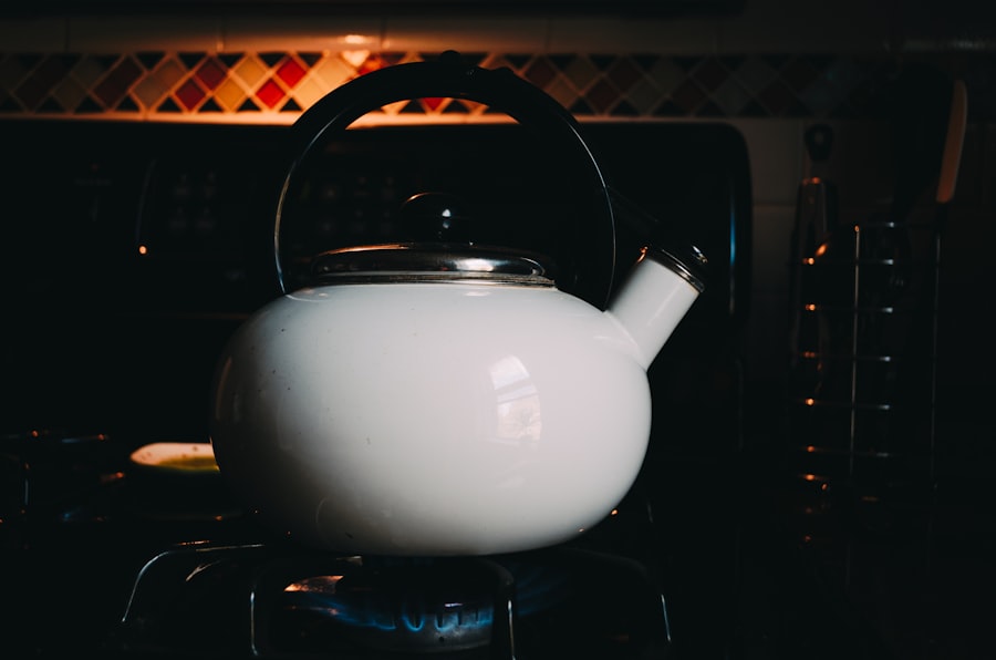 Steaming cup