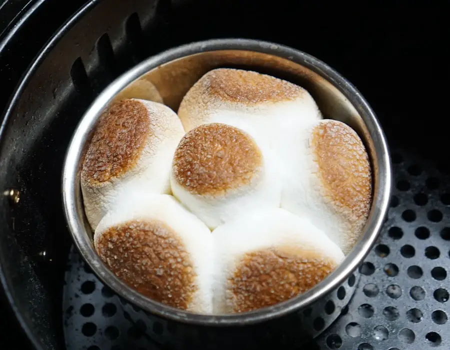 Toasted marshmallows
