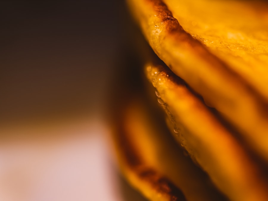 Photo Golden waffles