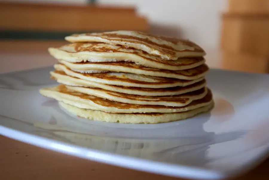 Photo Stack of pancakes