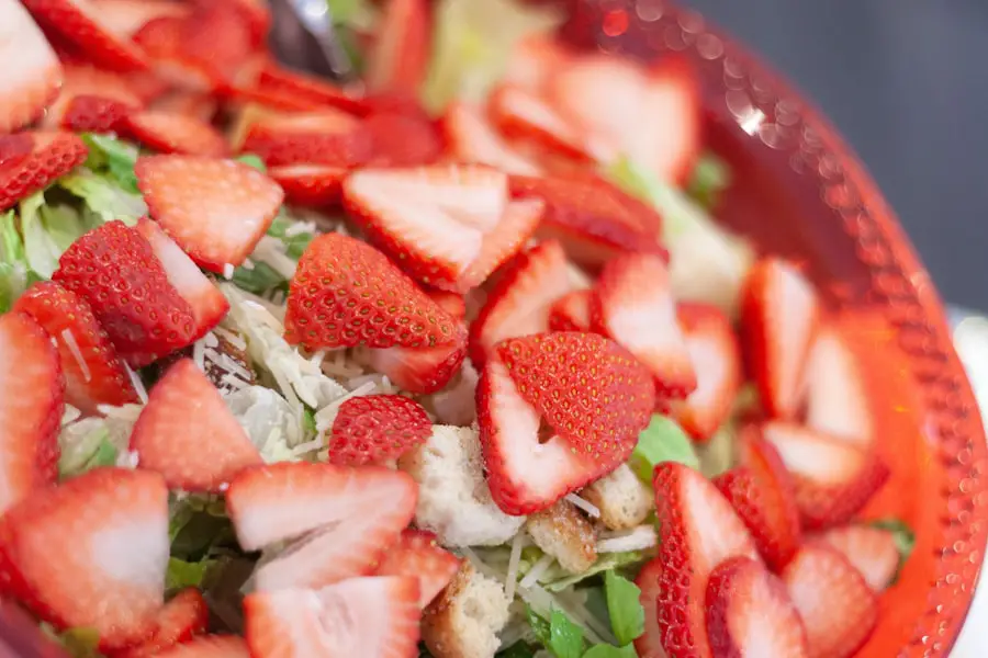Spinach Strawberry Salad