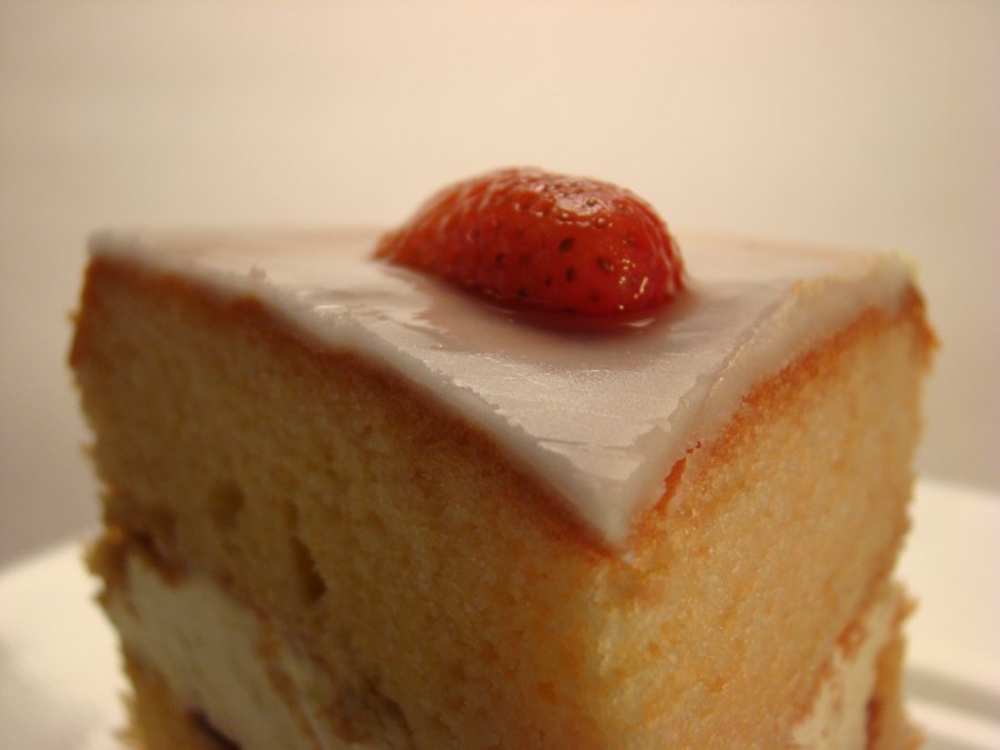 Photo Victoria sponge cake