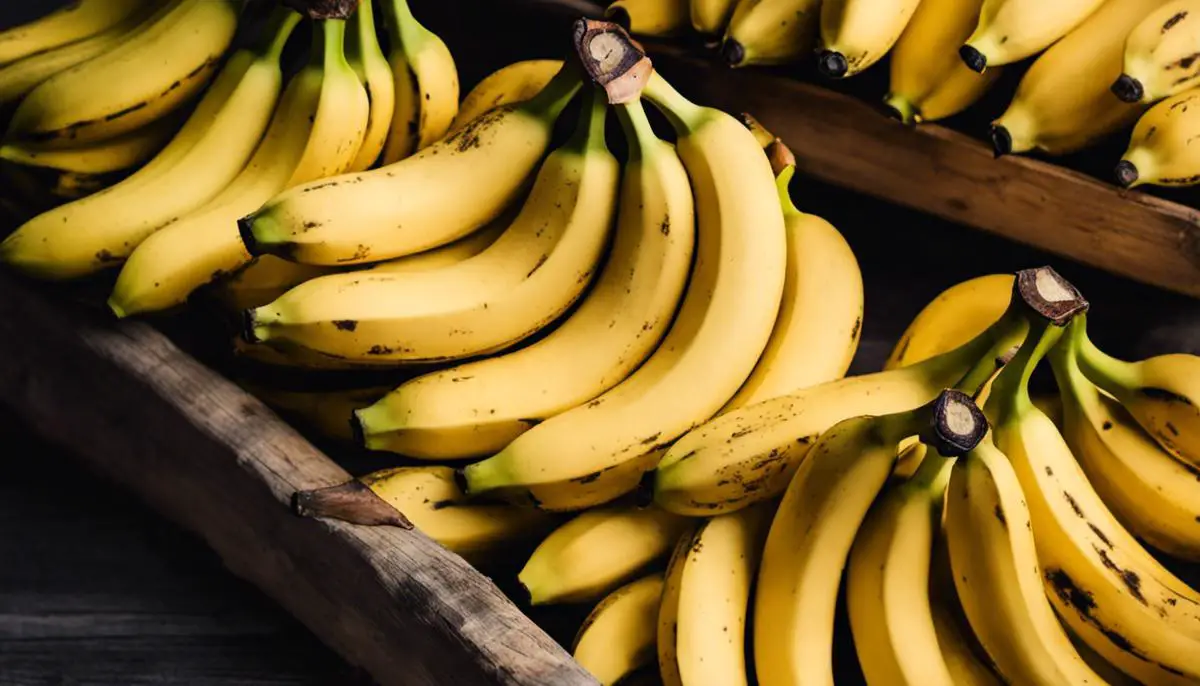 Image of a bunch of bananas that could go with the text, representing the topic of the article