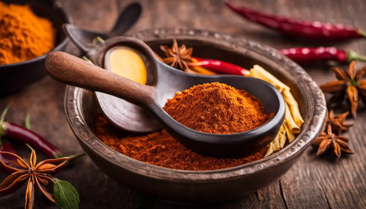 A photo of Berbere spice blend in a bowl
