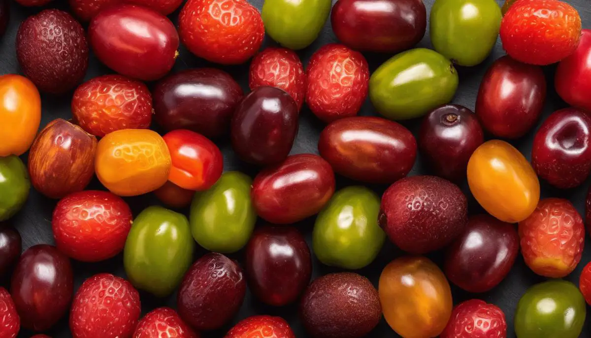 Image of ripe jujubes filled with vitamins and minerals