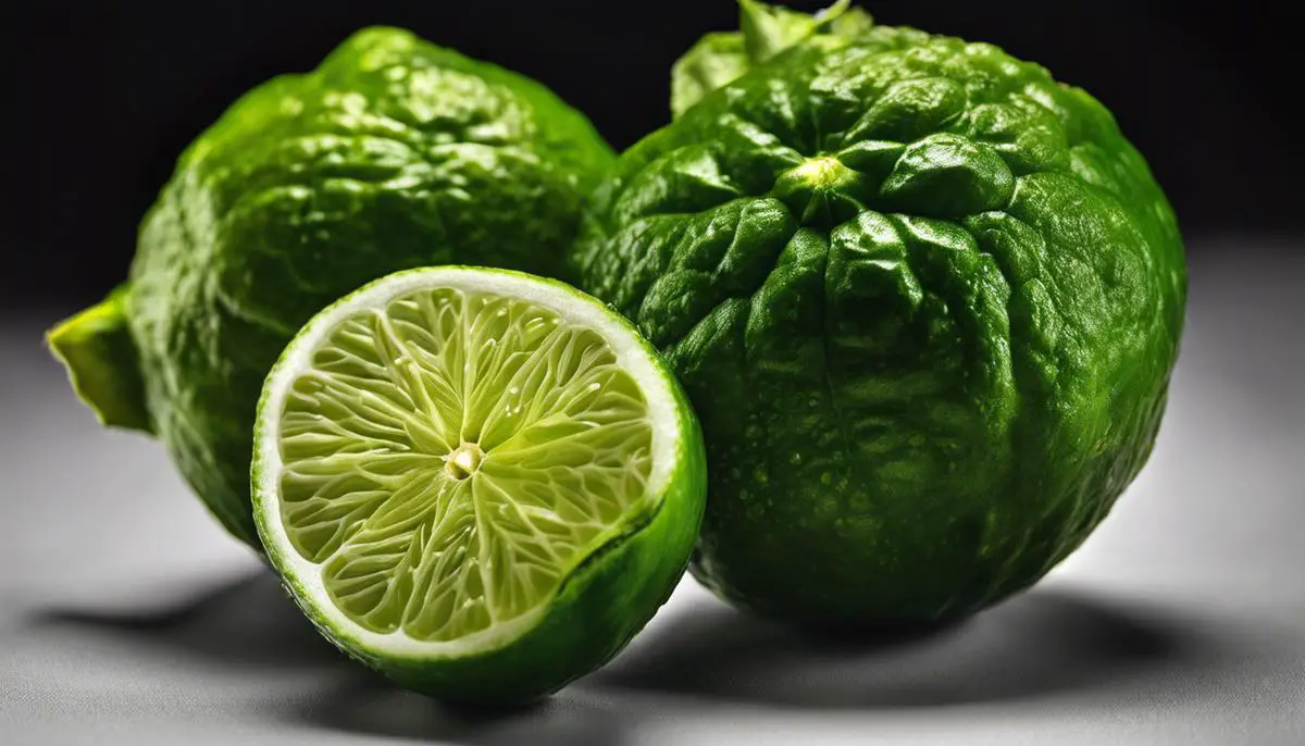A picture of a Kaffir Lime