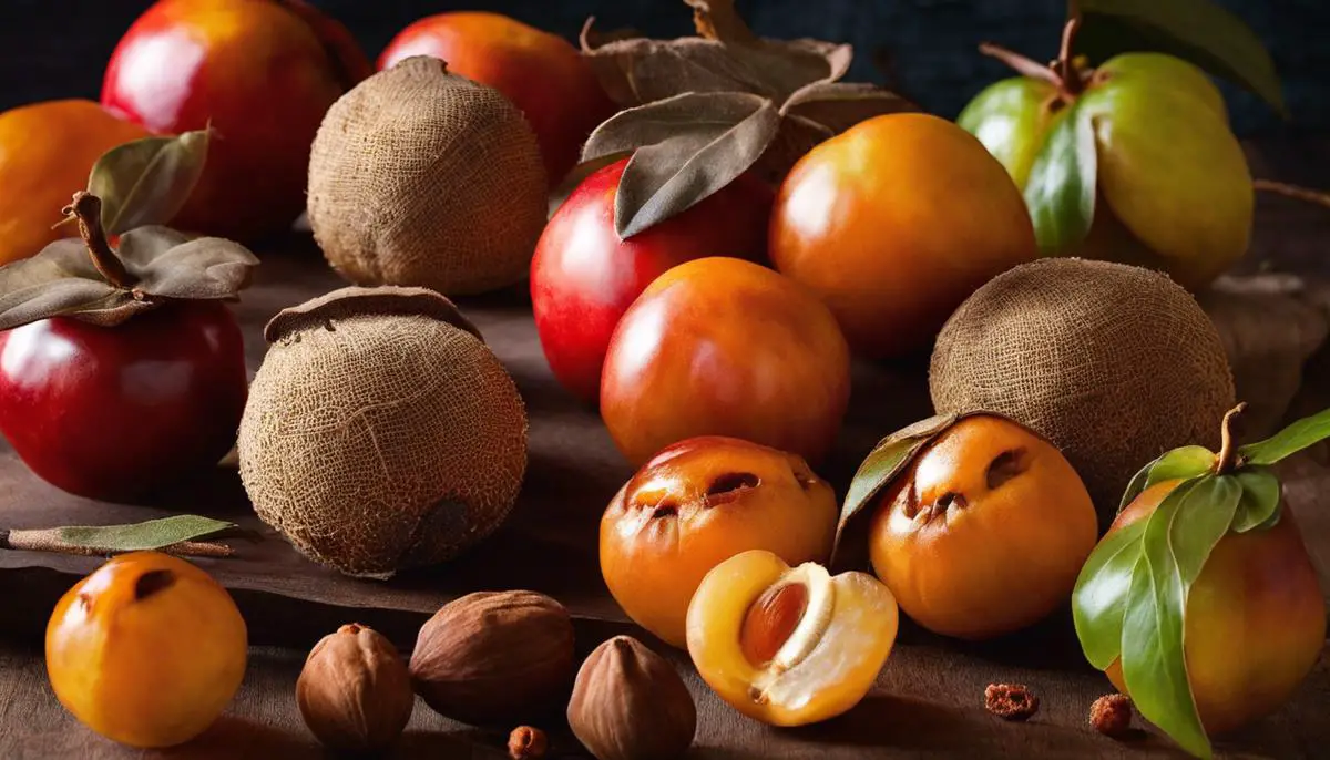 An image of Mediterranean Medlar, a fruit with a rich culinary history, offering a unique blend of flavors and textures.